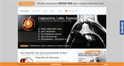Desktop Screenshot of presso-polska.pl